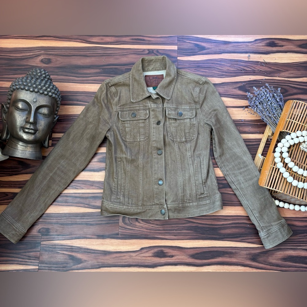Ralph Lauren Tan Jean Jacket